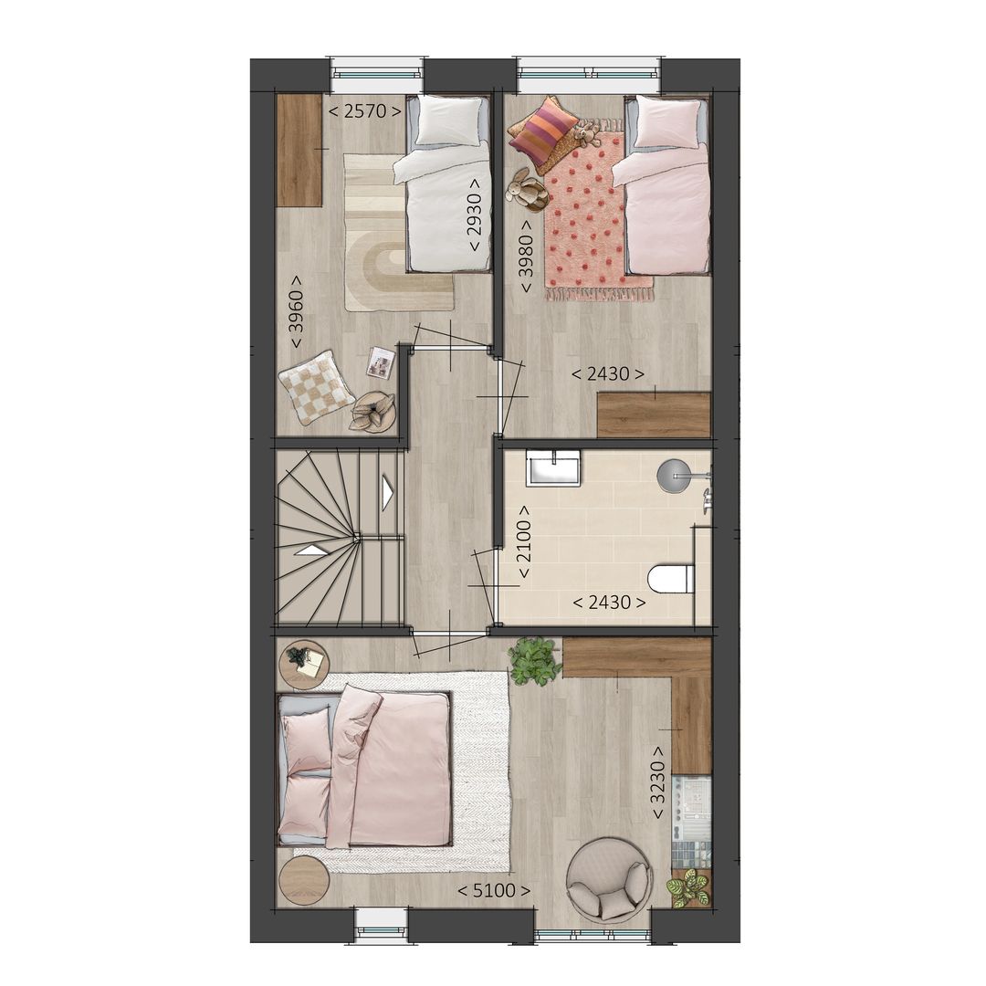 Foto 7 van Fase 1B I Middenwoningen (Bouwnr. 1.43)