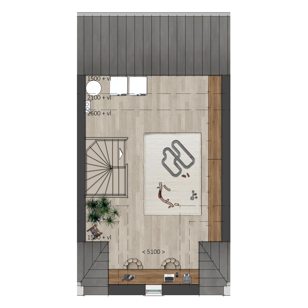 Foto 8 van Fase 1B I Middenwoningen (Bouwnr. 1.43)