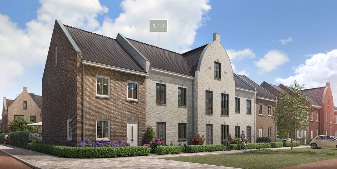 Foto 1 van Fase 1B I Middenwoningen (Bouwnr. 1.52)