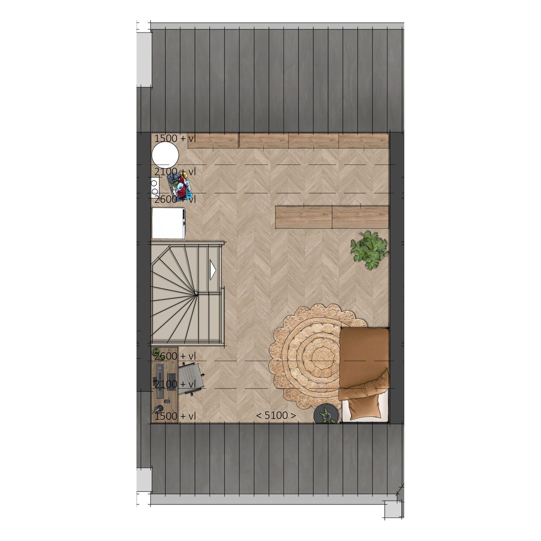 Foto 8 van Fase 1B I Middenwoningen (Bouwnr. 1.52)