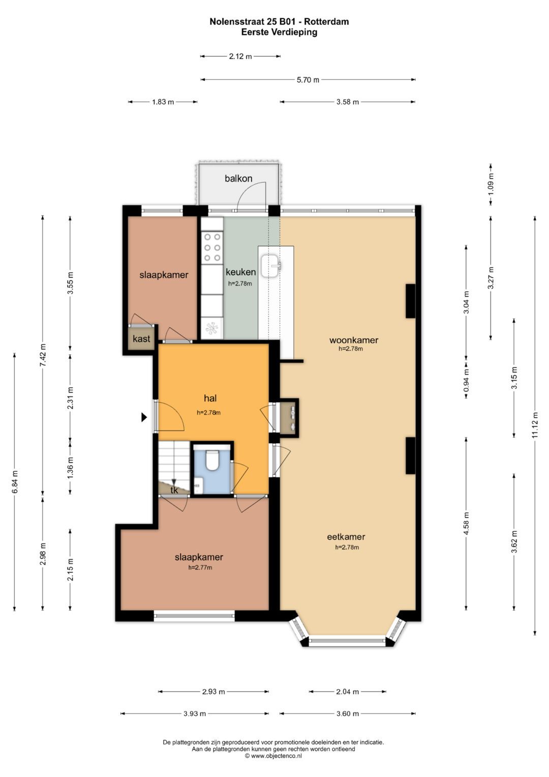 Photo 50 of Nolensstraat 25-B01