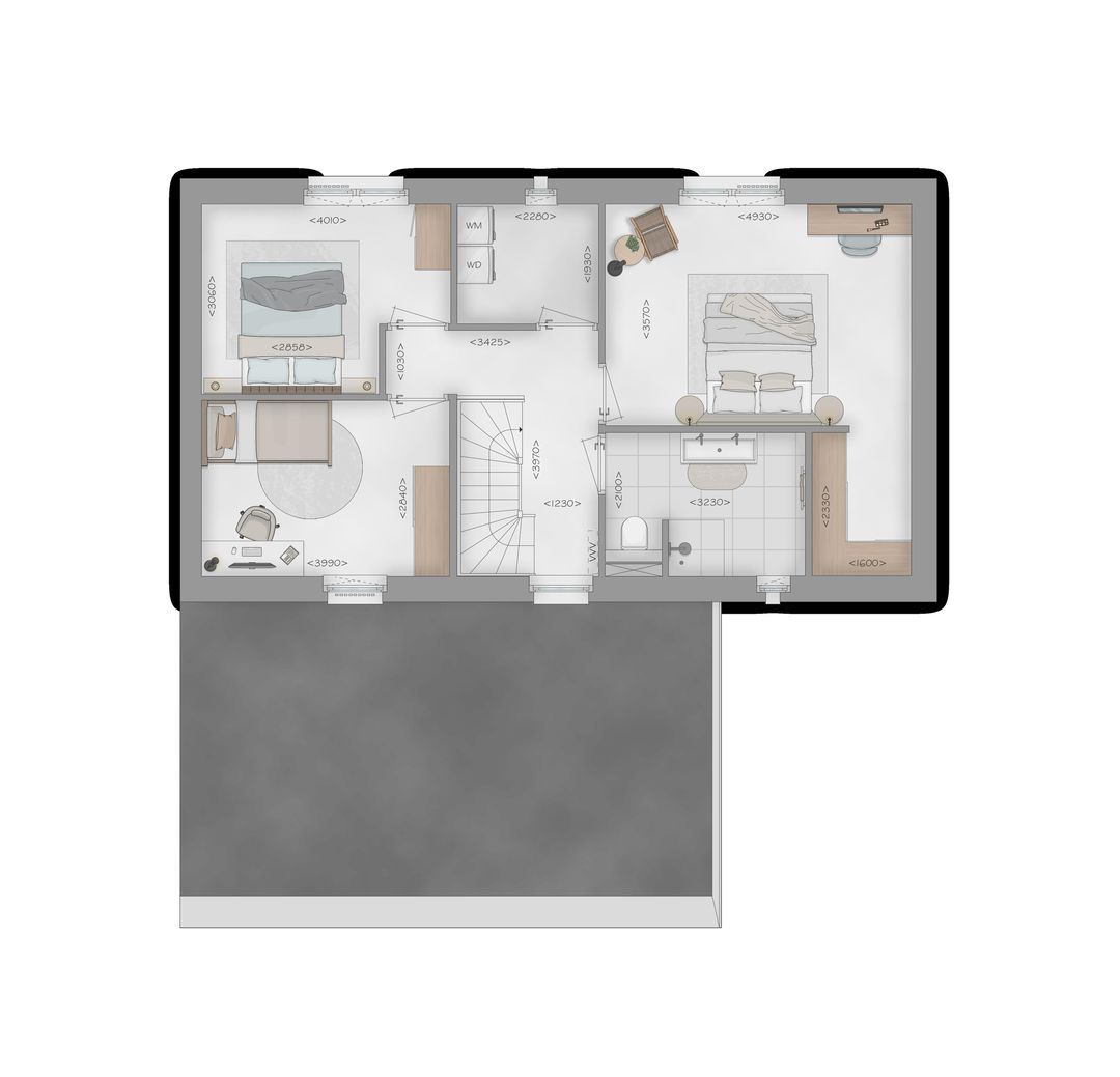 Foto 7 van Galjoen Twee-onder-één-kap (Bouwnr. 21)