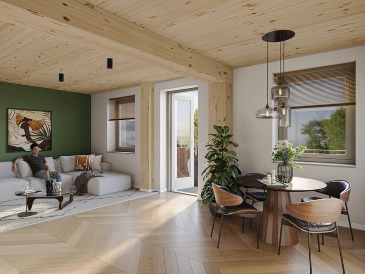Foto van Ligno | 3-kamer appartement Galerijflat