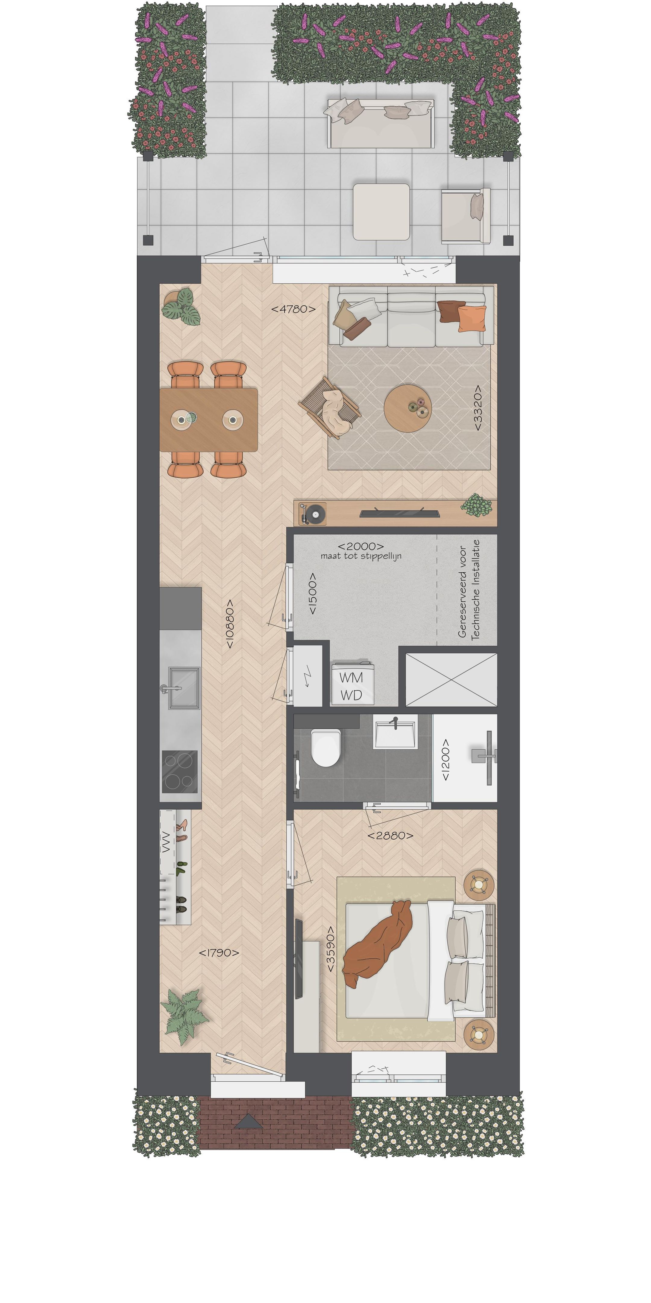 Foto 15 van Ligno | 2-kamer appartement (Bouwnr. 35)
