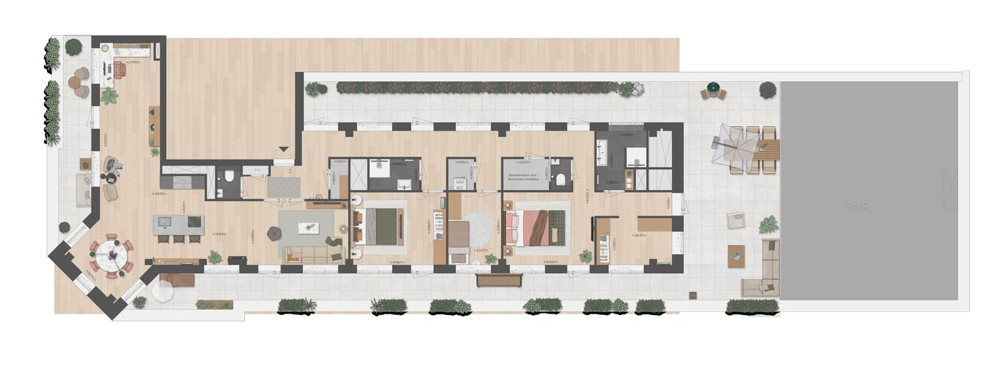 Foto 14 van Terrazzo | Penthouse (Bouwnr. 58)