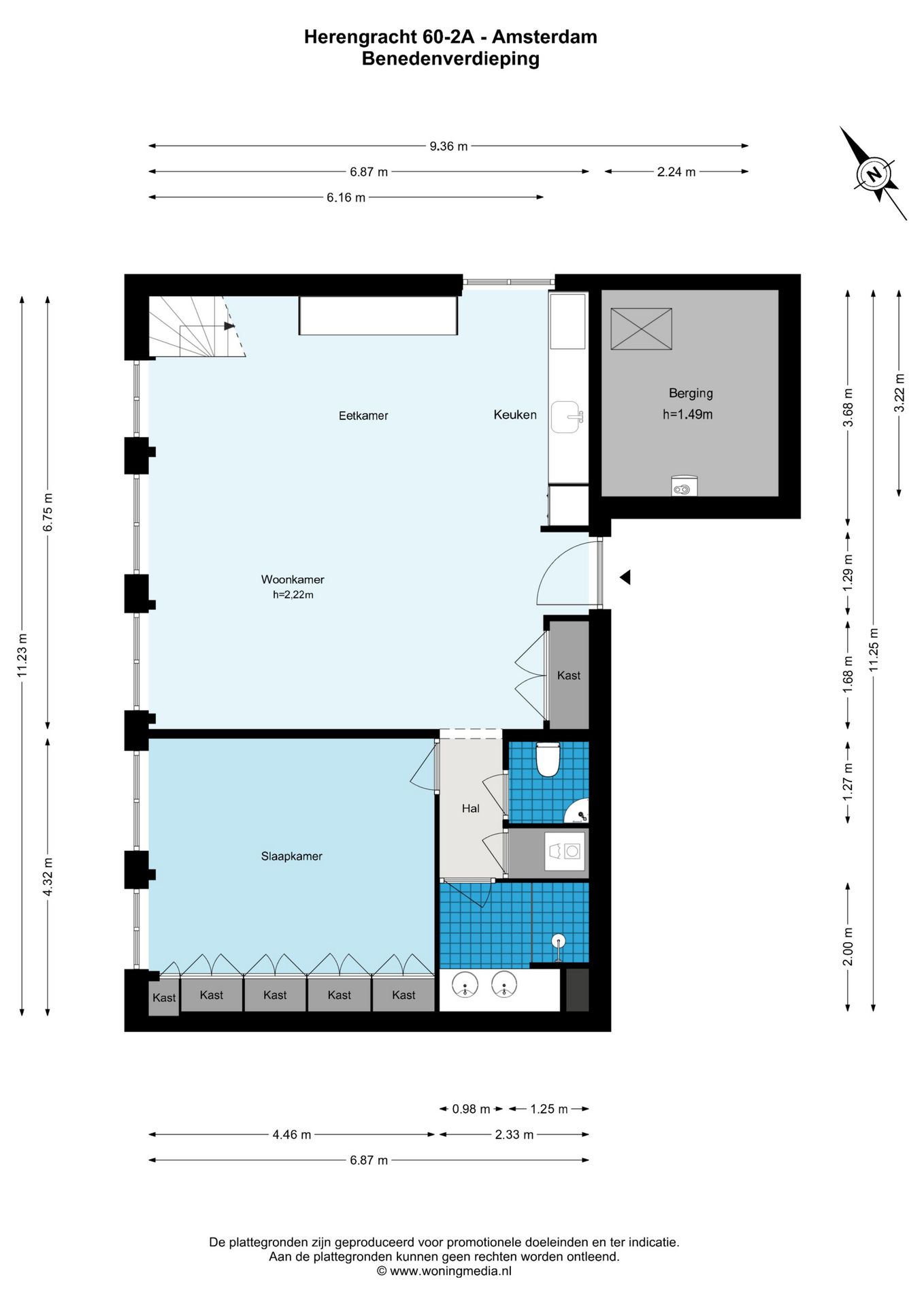 Foto 30 van Herengracht 60-2A