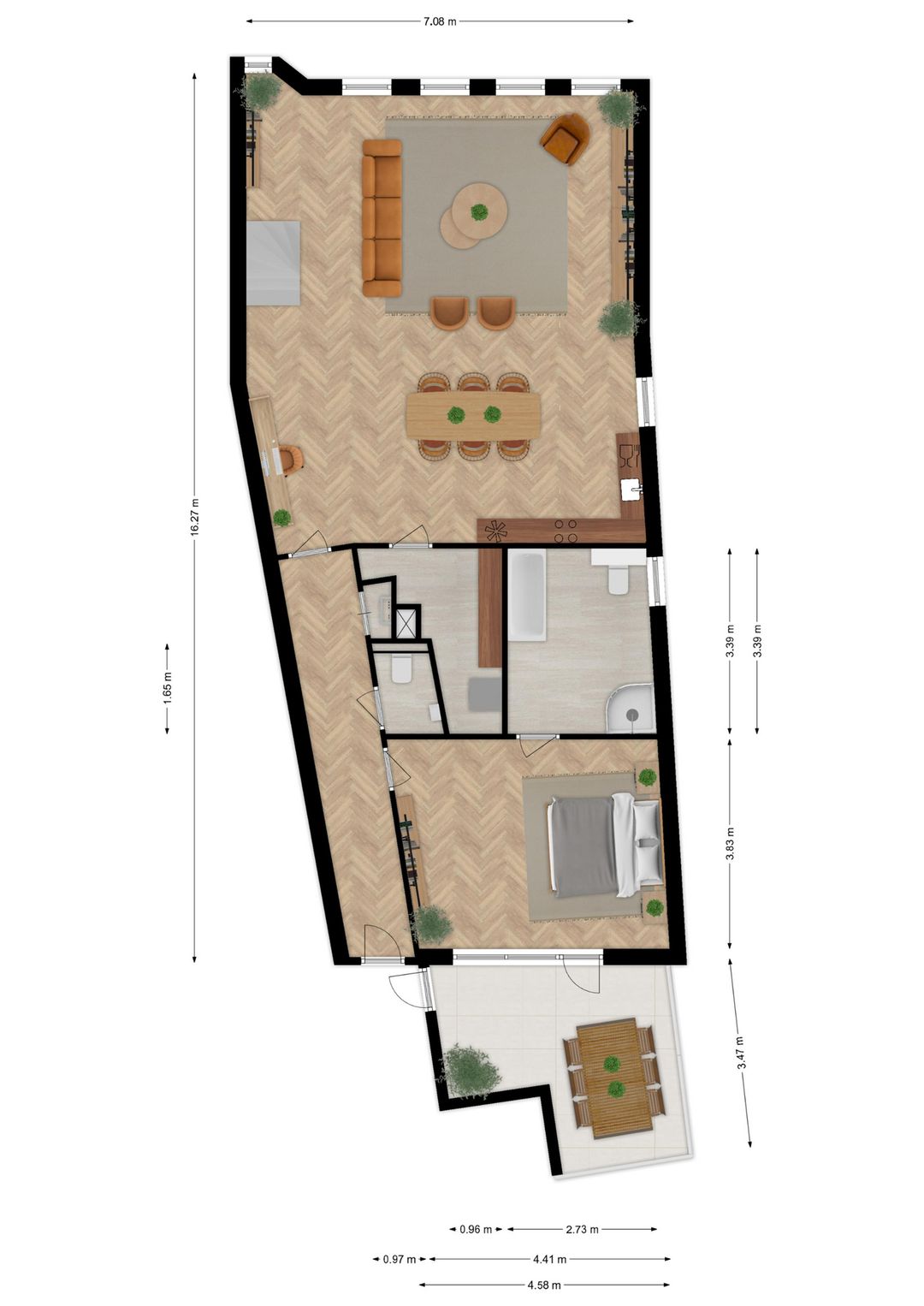 Foto 38 van Gasthuisstraat 16-A