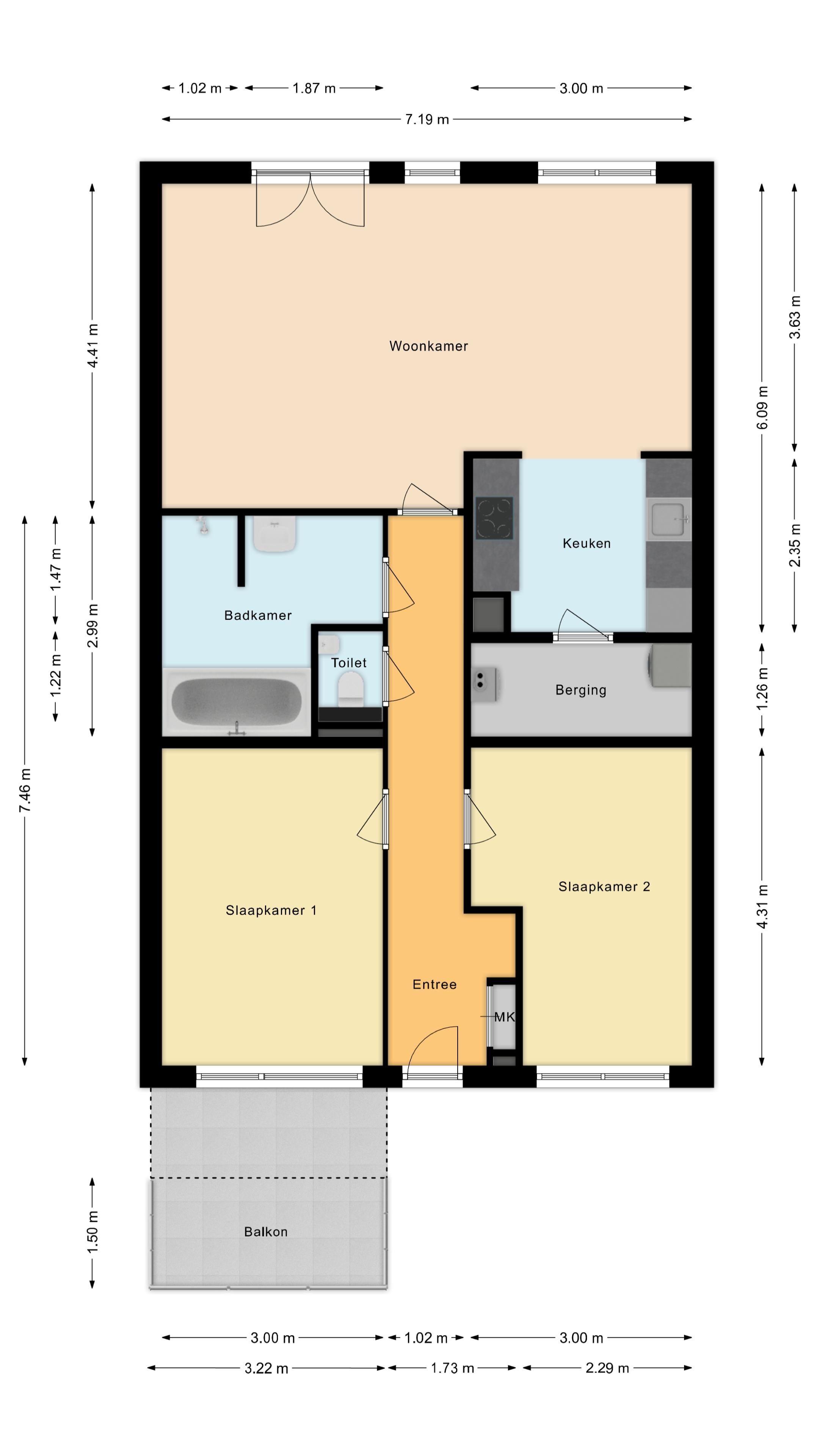 Foto 54 van Wethouder F.E. Meerburg sr. kade 64