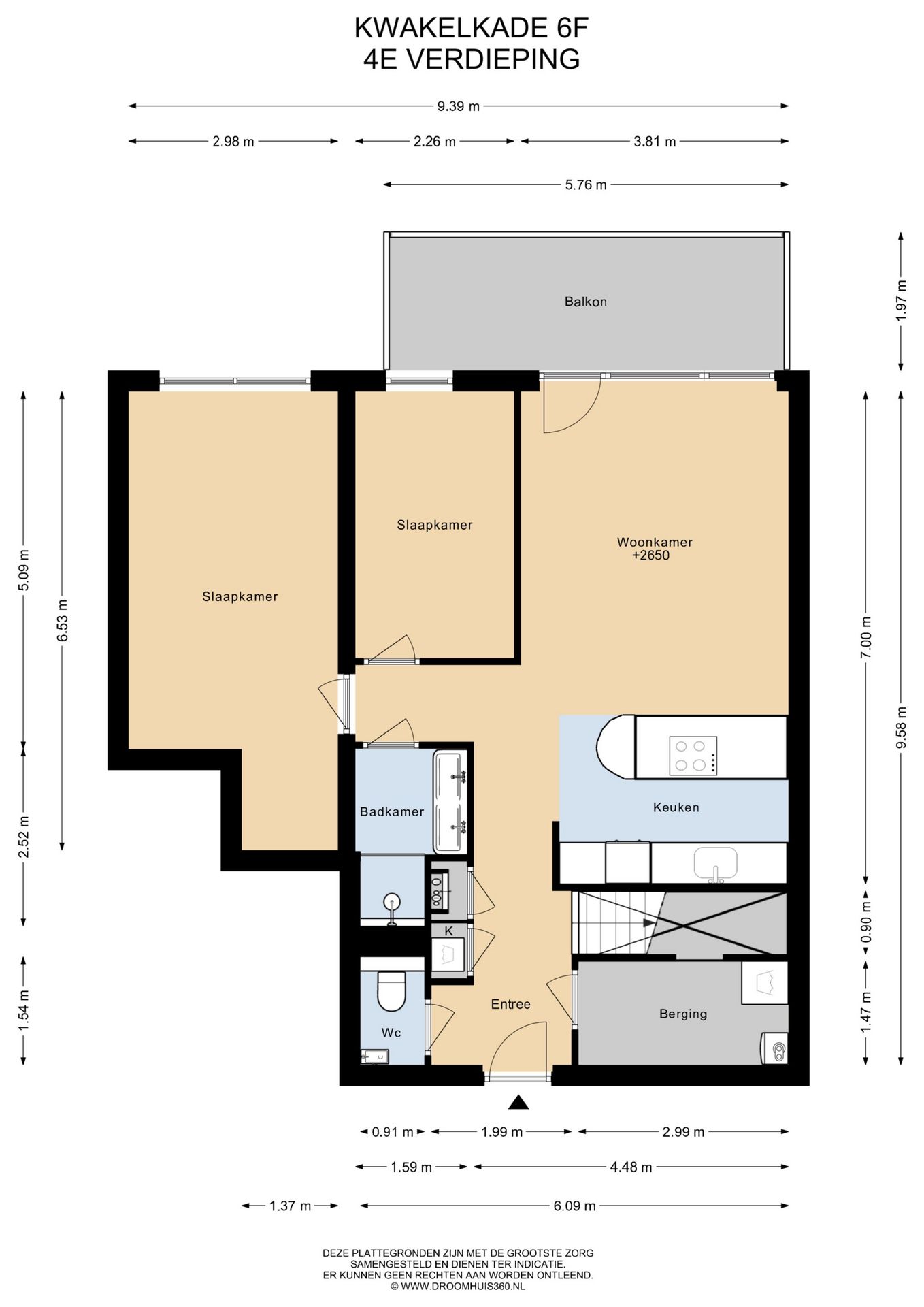 Foto 5 van Kwakelkade 6-F