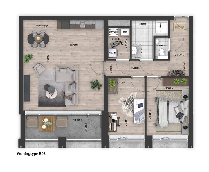 Photo 3 of B03 (Bouwnr. B26)