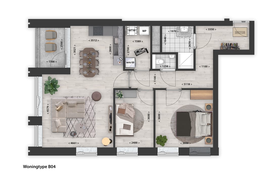 Foto 2 van B04 (Bouwnr. B10)