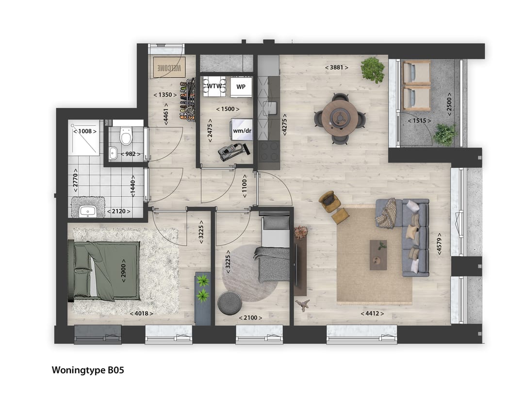 Foto 2 van B05 (Bouwnr. B21)