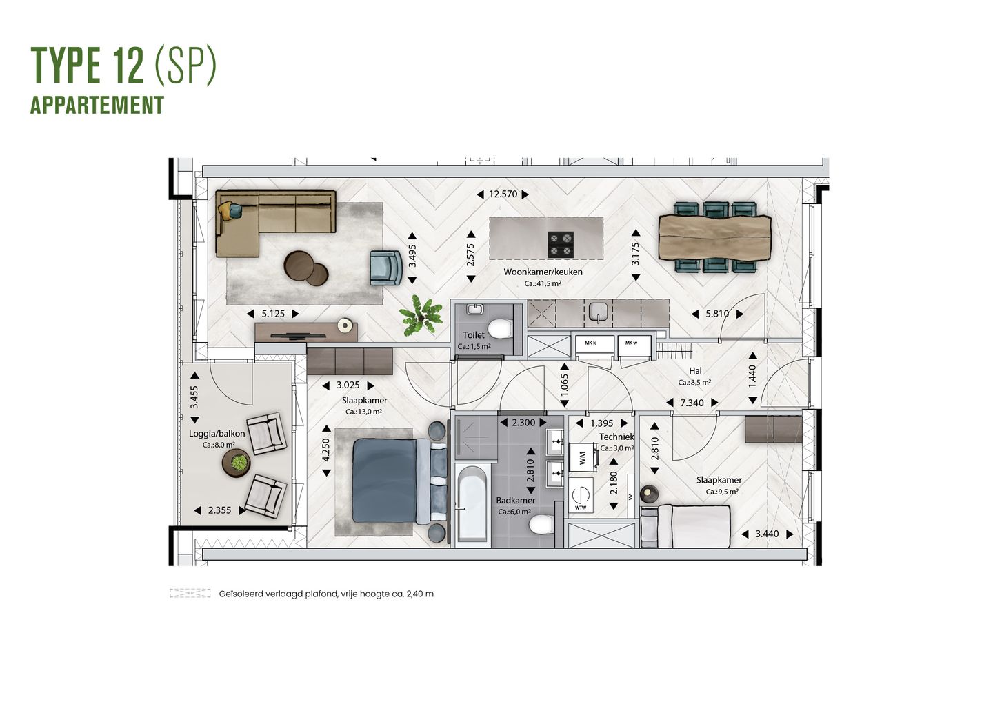 Foto 10 van BLOSSEM Edison - Appartement (Bouwnr. 2.37)
