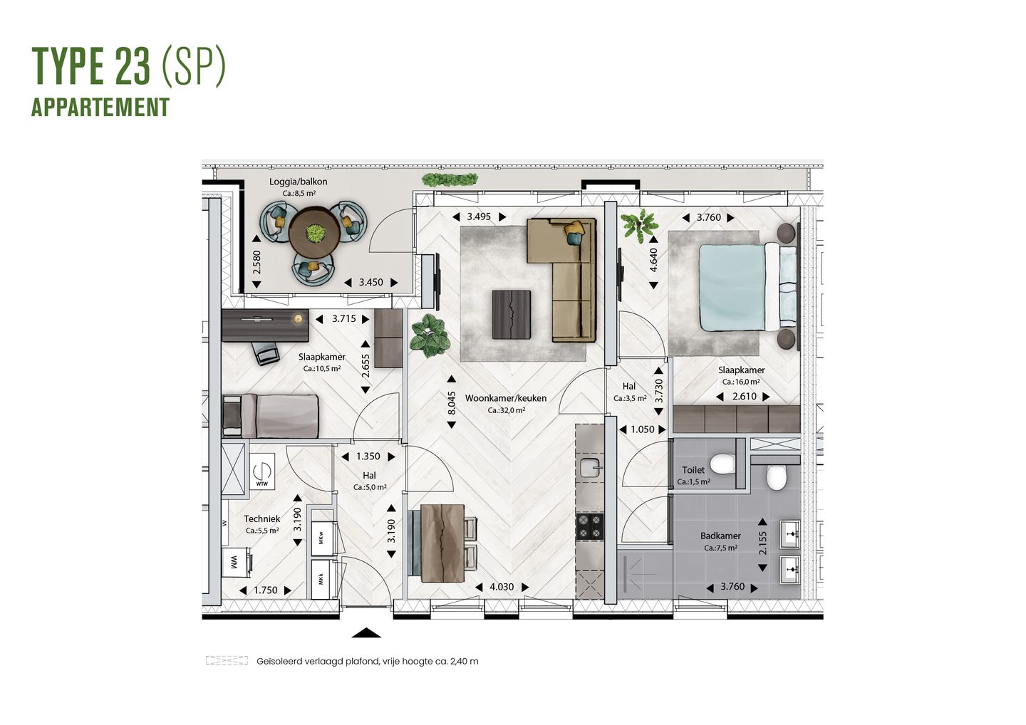 Photo 10 of BLOSSEM Edison - Appartement (Bouwnr. 4.76)