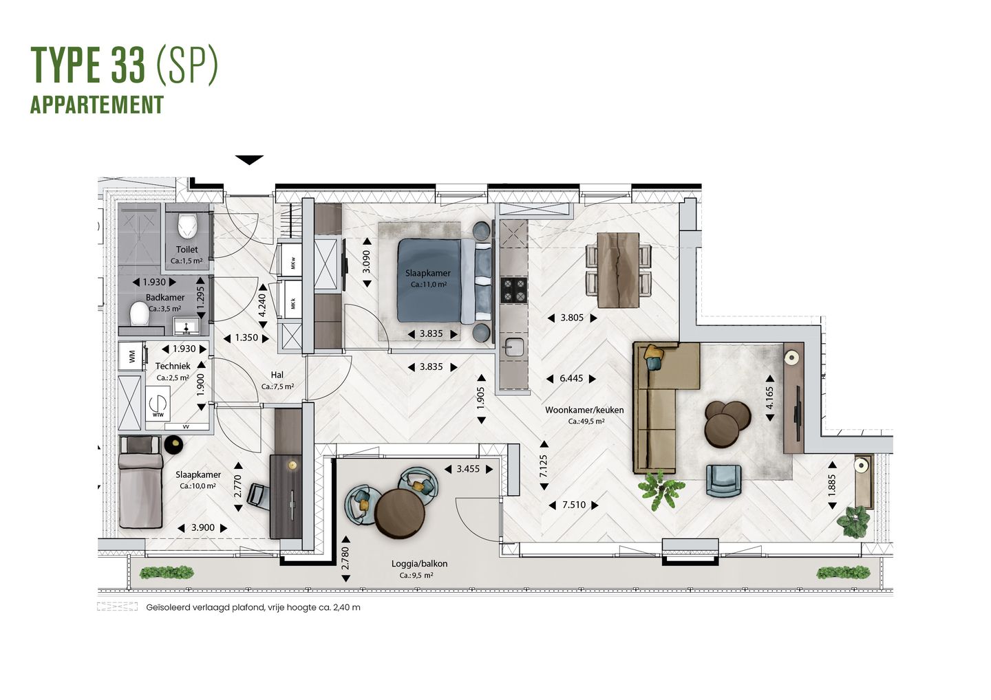 Photo 10 of BLOSSEM Edison - Appartement (Bouwnr. 5.100)