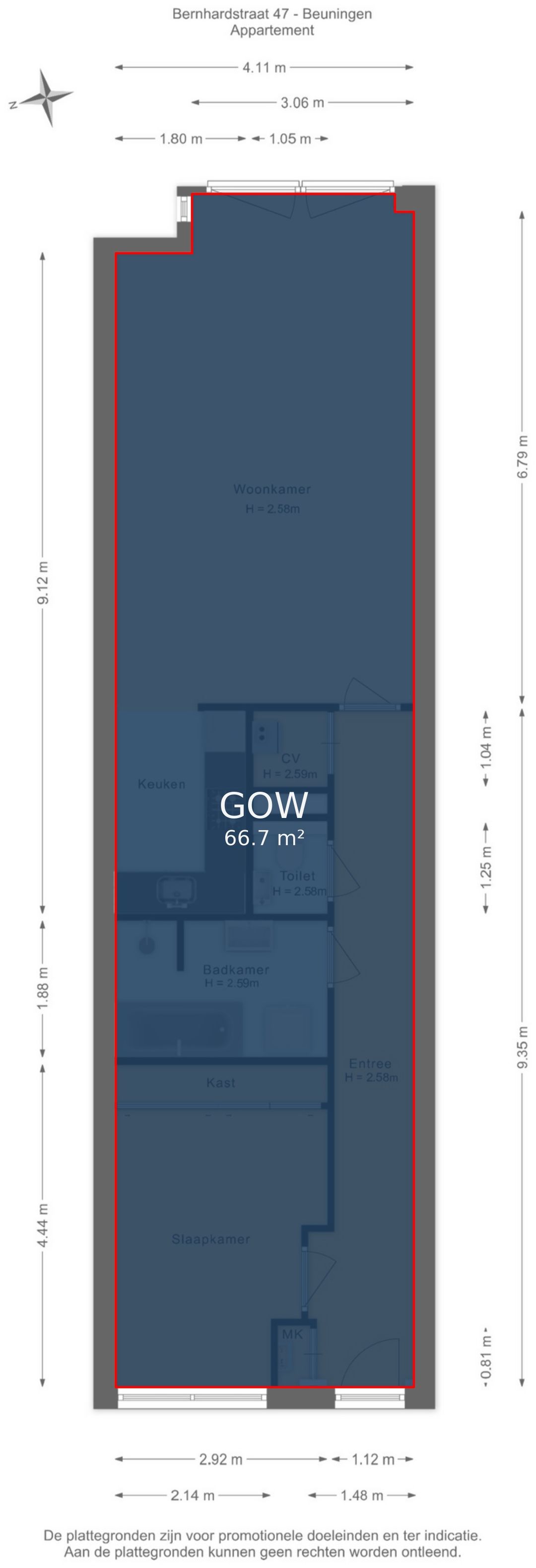 Foto 31 van Bernhardstraat 47