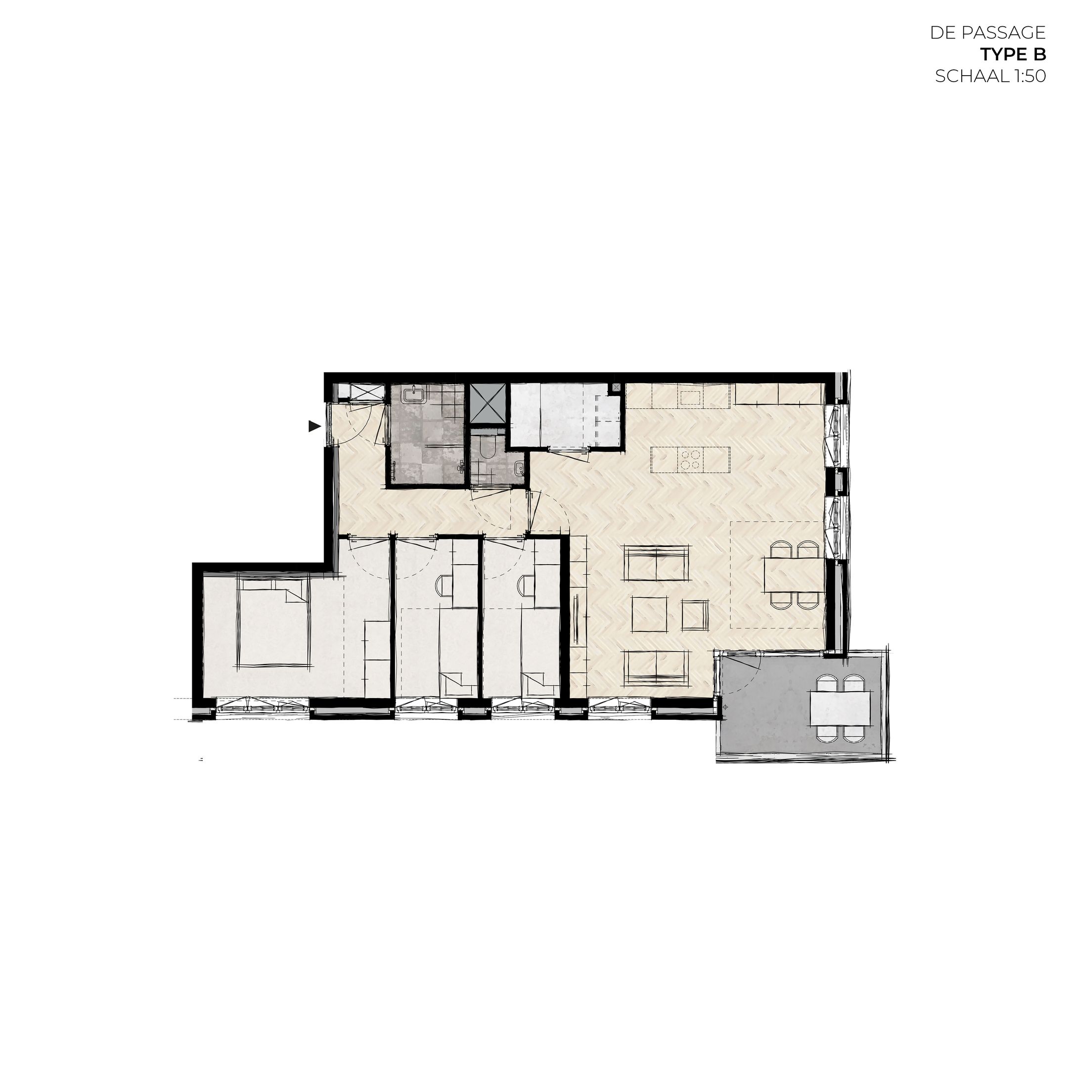 Photo 6 of B (Bouwnr. C.43)