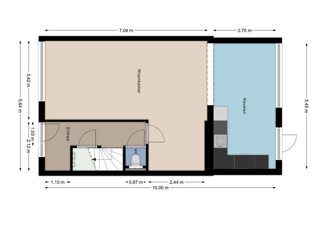Foto 7 van Kasteel Amerongenstraat 17