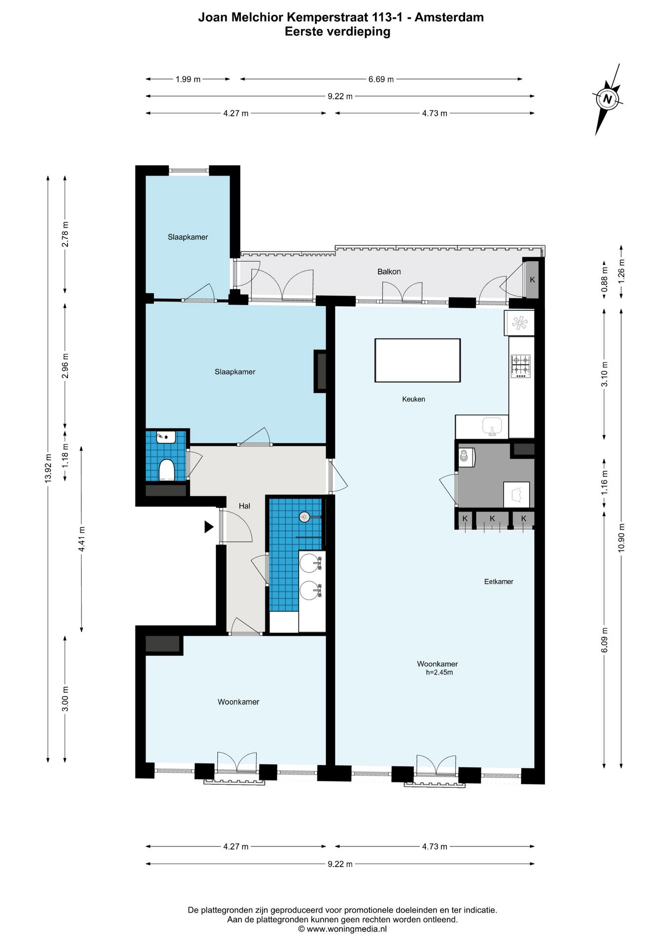 Foto 30 van Joan Melchior Kemperstraat 113-1