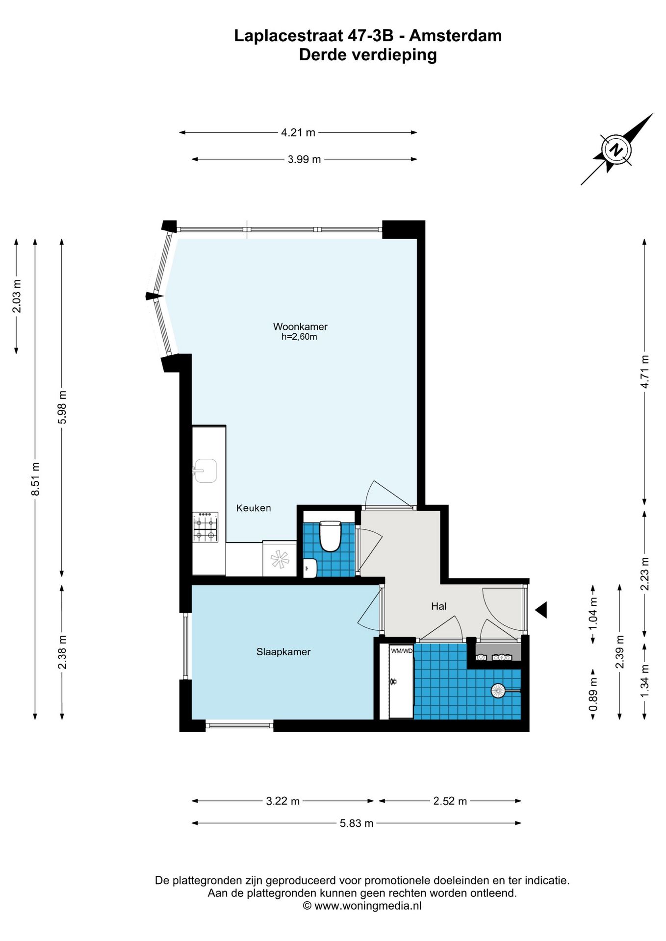 Foto 29 van Laplacestraat 47-3B