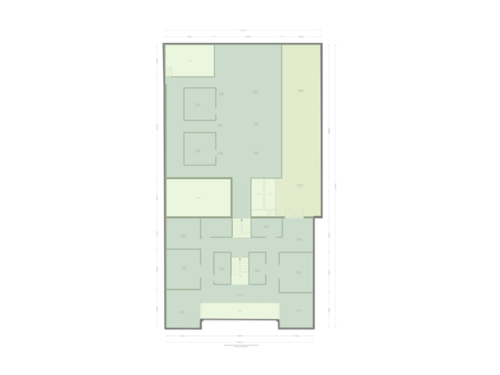 Plattegrond eerste verdieping