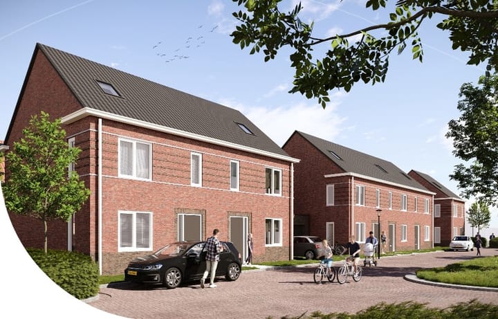 Foto van Eengezinswoningen Geschakelde 2-onder-1-kapwoning