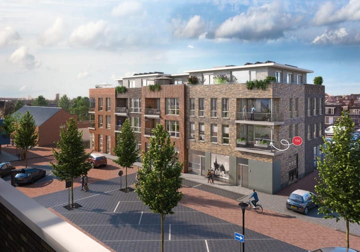 Foto 2 van Hoekappartementen (Bouwnr. 104)