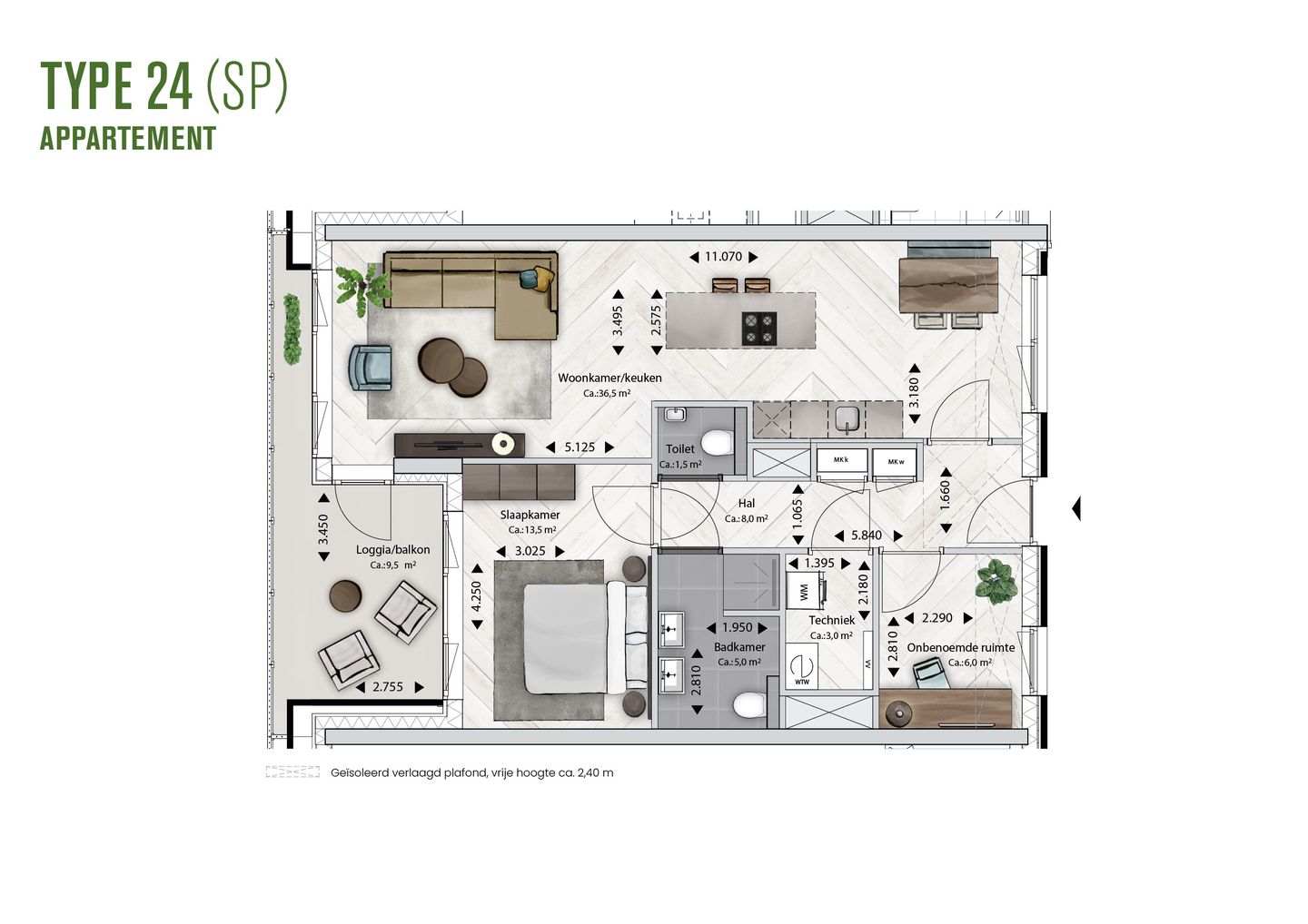 Foto 10 van BLOSSEM Edison - Appartement (Bouwnr. 4.79)
