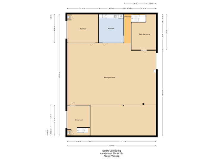 Eerste verdieping 29c & 29d