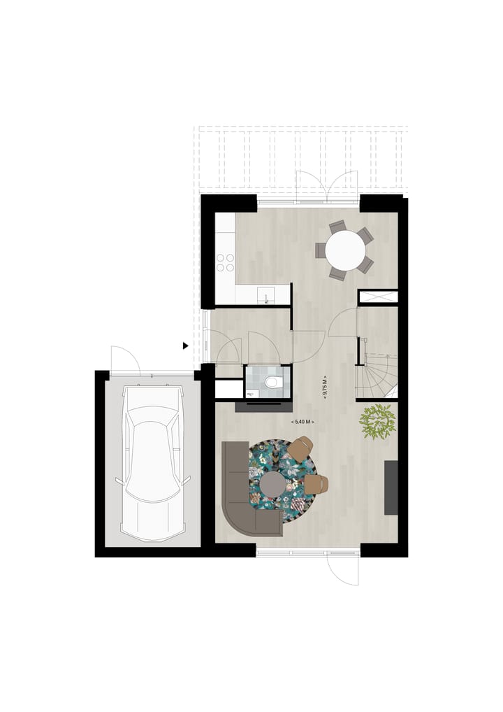 Foto 3 van Hoekwoning Type A (Bouwnr. 01)