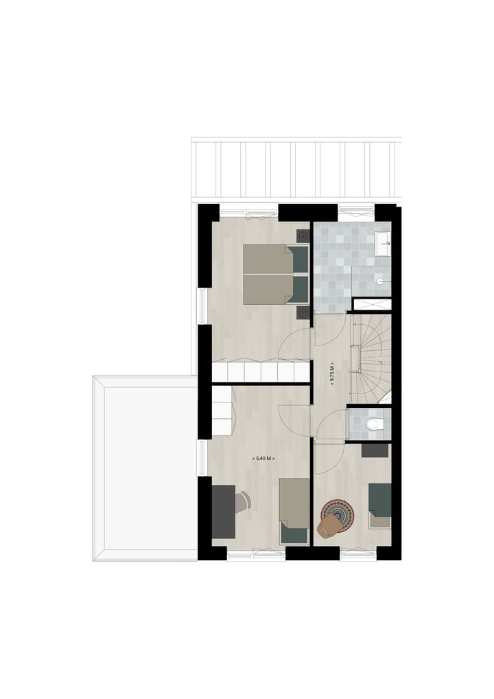 Foto 4 van Hoekwoning Type A (Bouwnr. 10)