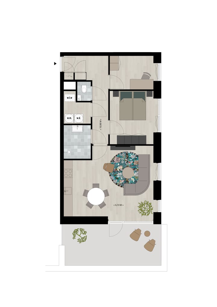 Photo 3 of Appartement type A (Bouwnr. A1.5)