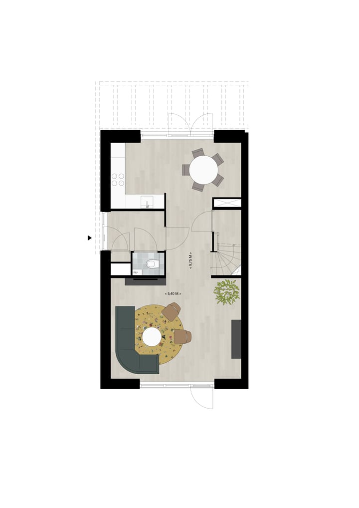 Photo 4 of Hoekwoning Type C (Bouwnr. 8)