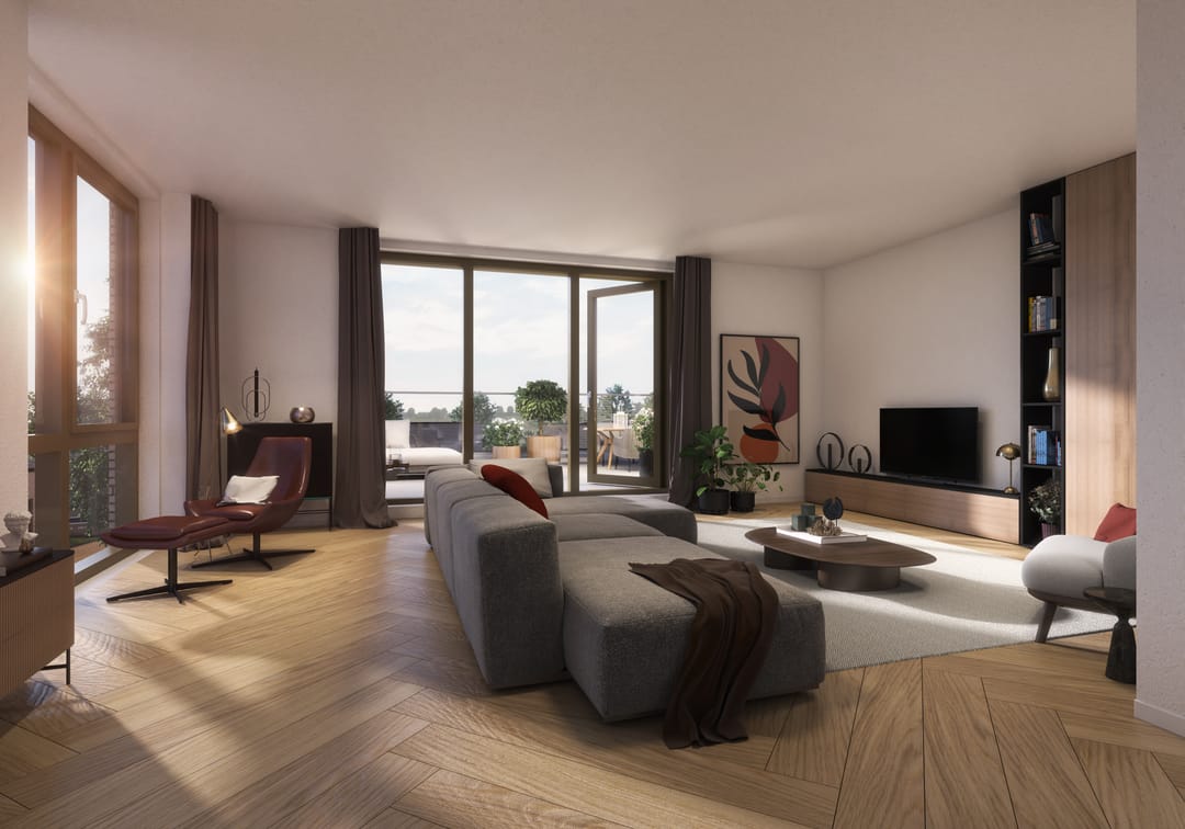 Foto 2 van Appartement type E (Bouwnr. C3.1)