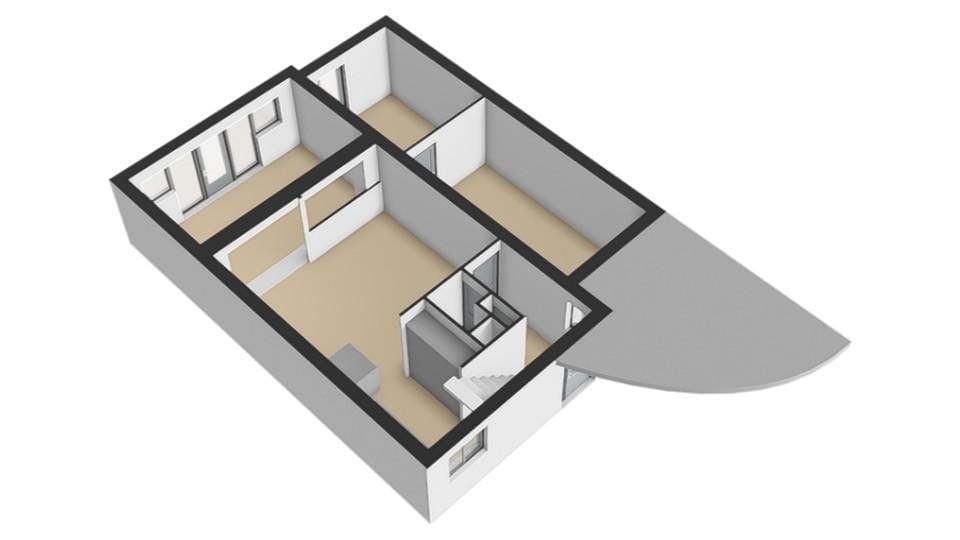 Semi-detached house with 4 bedrooms, garage, and solar panels in Grubbenvorst — 61