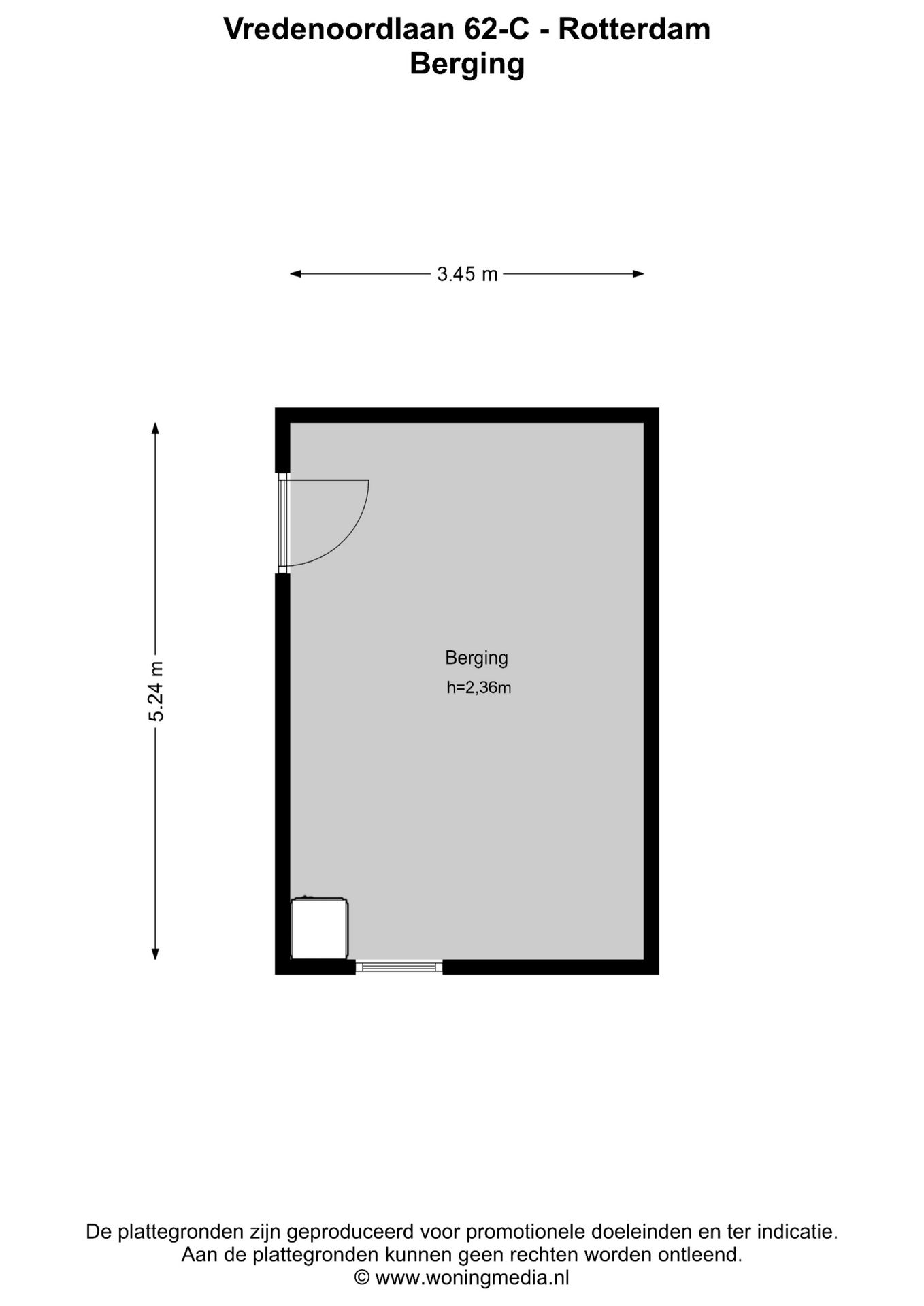 Bright Apartment with Sunny South-Facing Balcony in Kralingen — 25