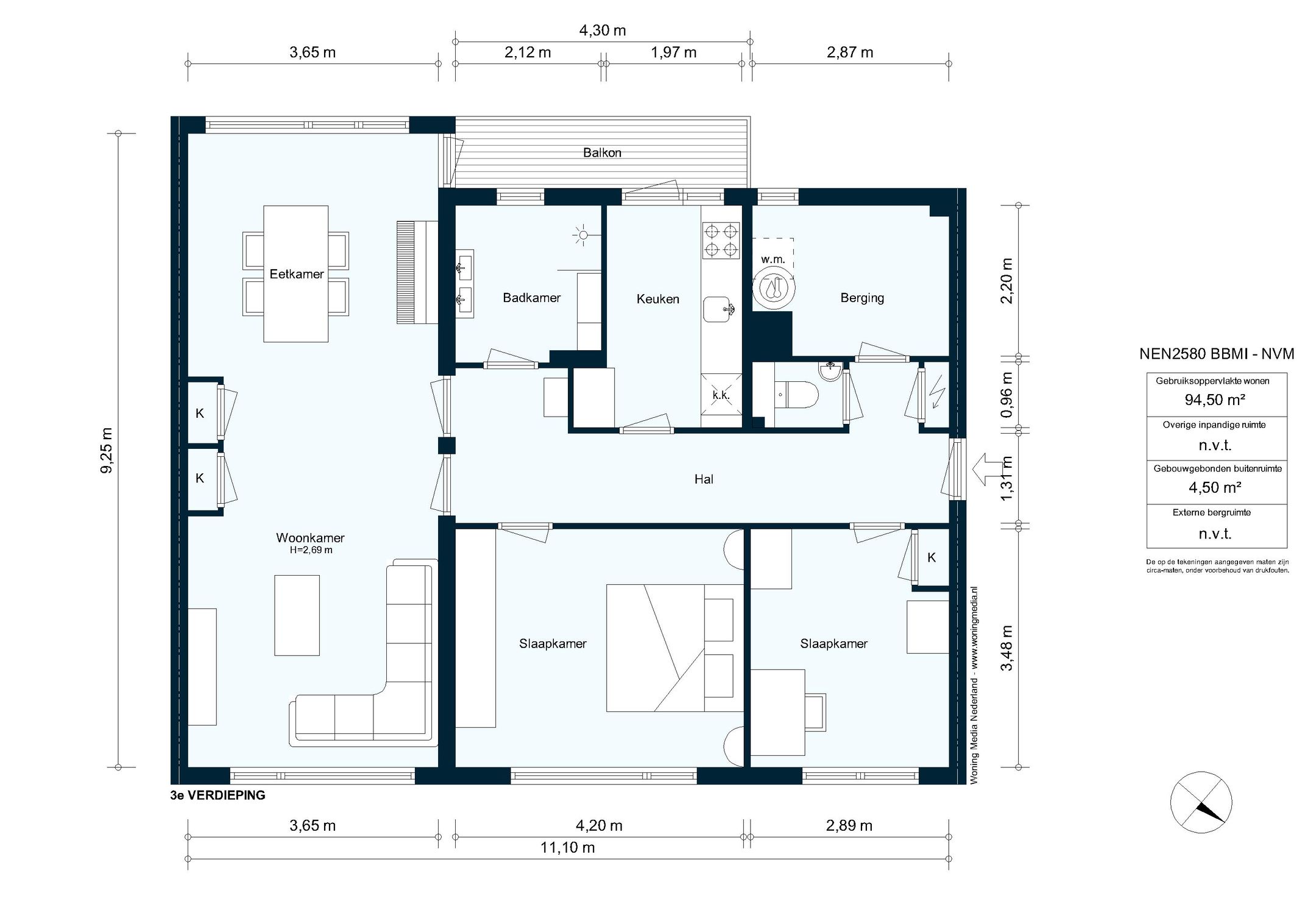 Photo 30 of Helmholtzstraat 54-3