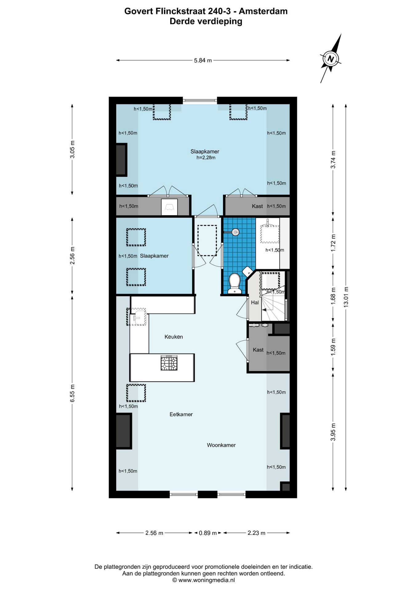 Foto 24 van Govert Flinckstraat 240-3