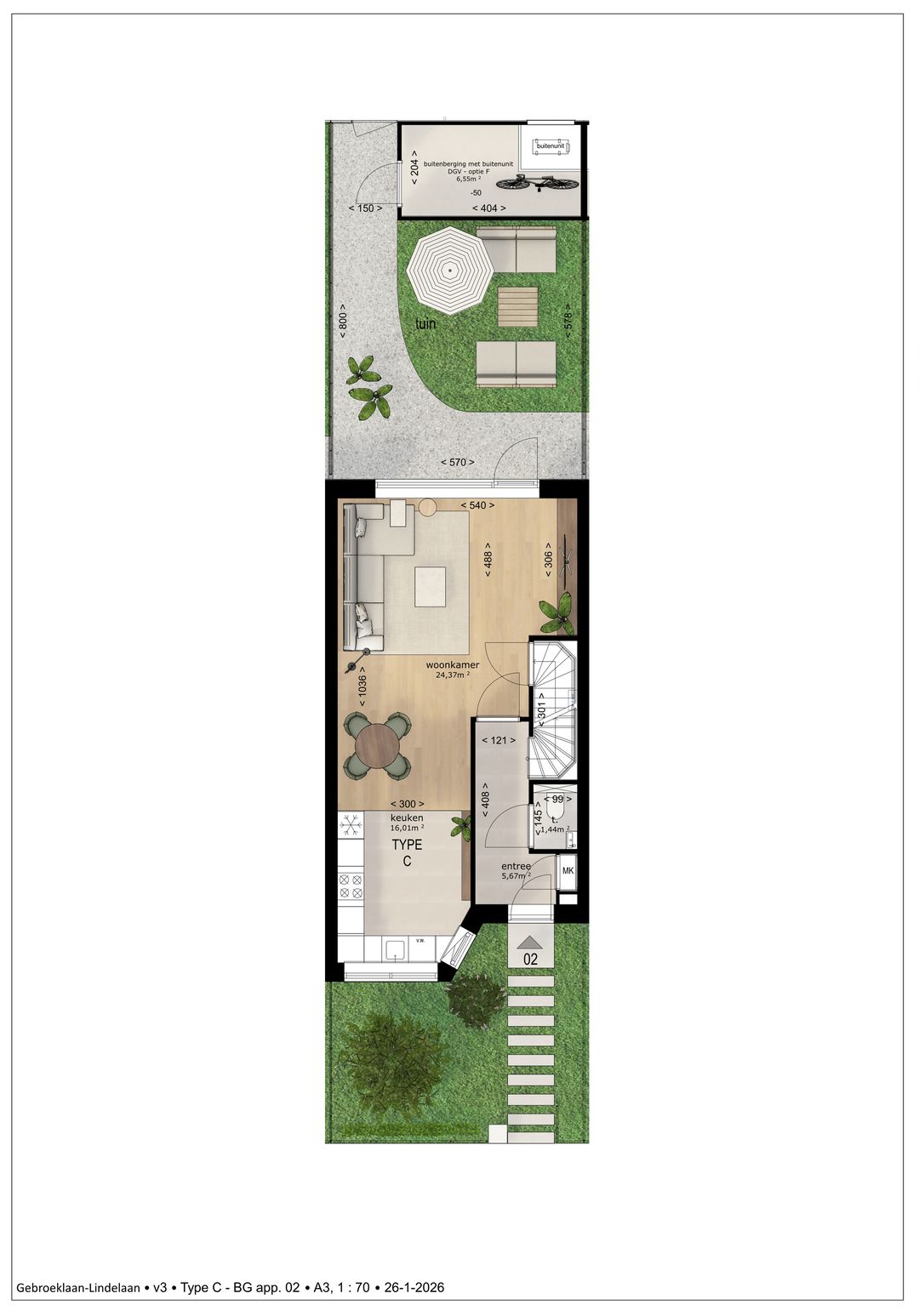 Foto 8 van Gebroeklaan Gezinswoningen (Bouwnr. 2)