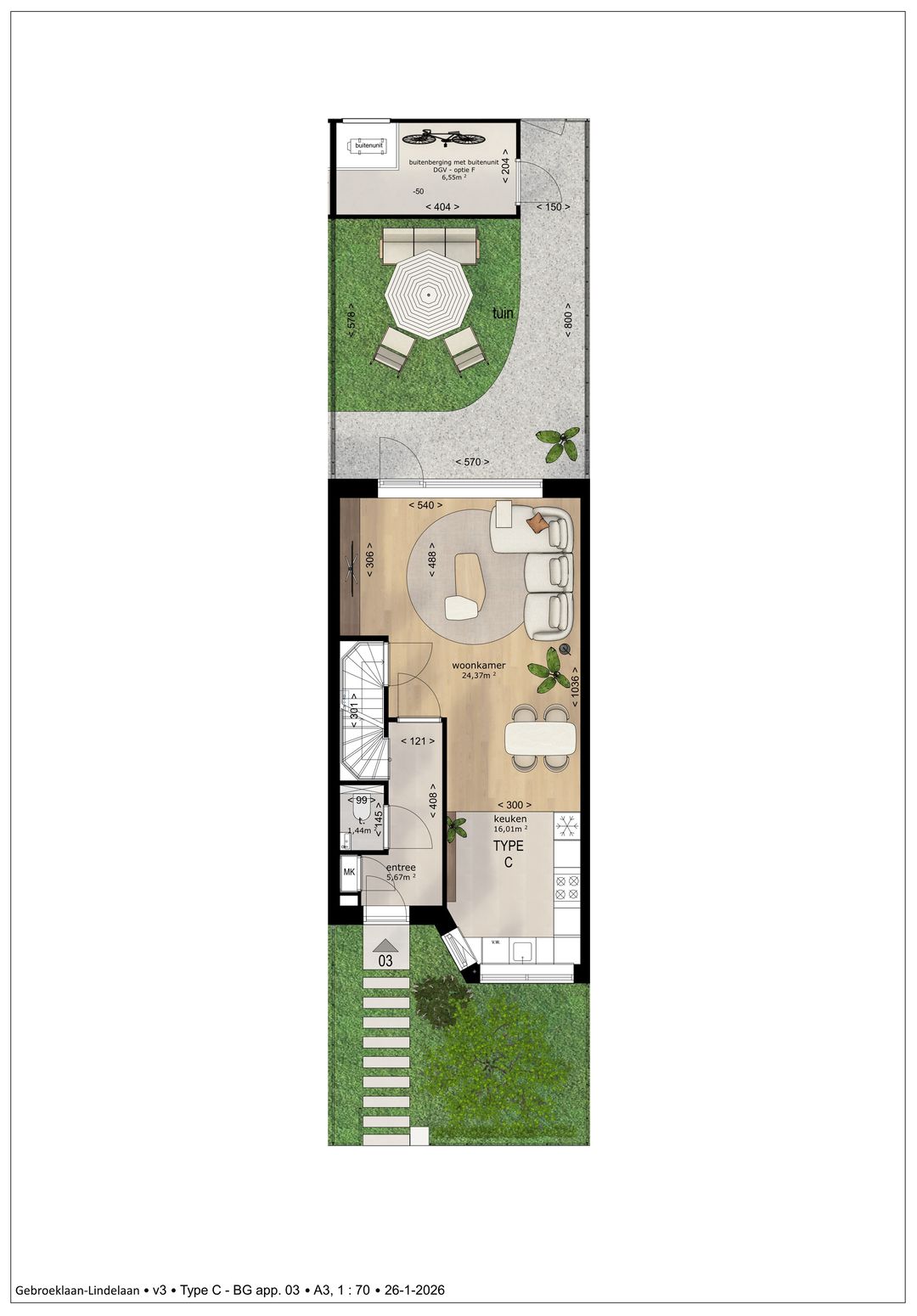 Photo 8 of Gebroeklaan Gezinswoningen (Bouwnr. 3)