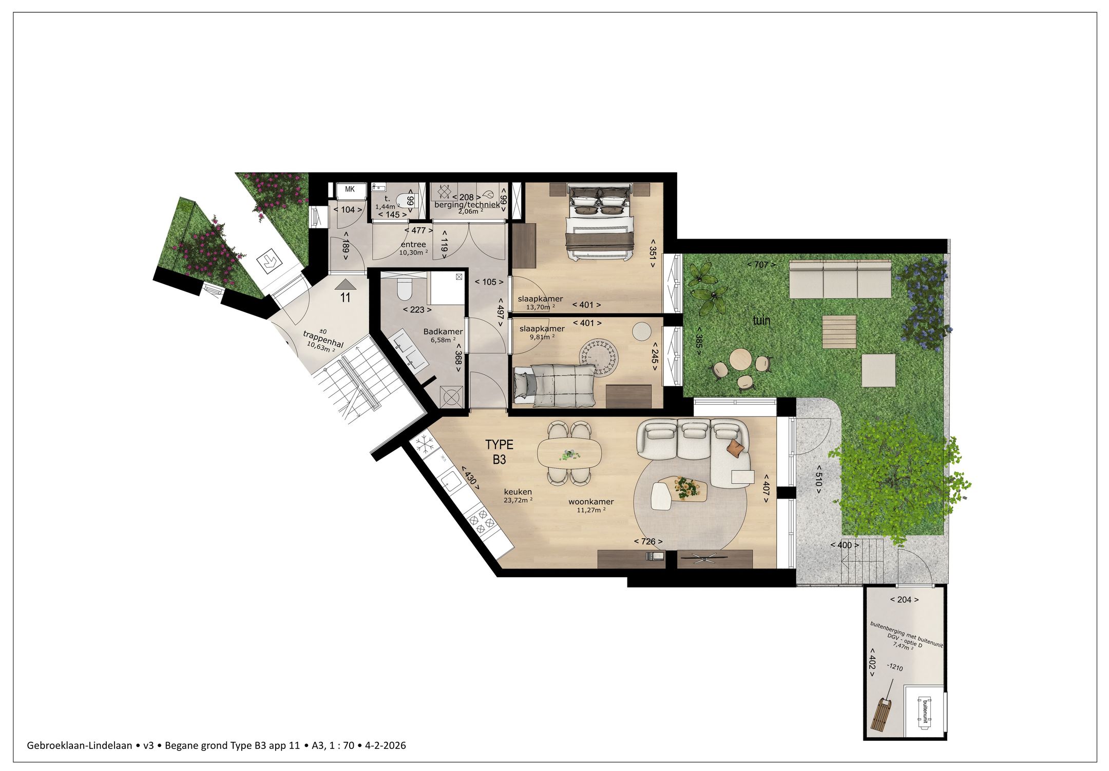 Foto 6 van Lindelaan Appartement (Bouwnr. 11)