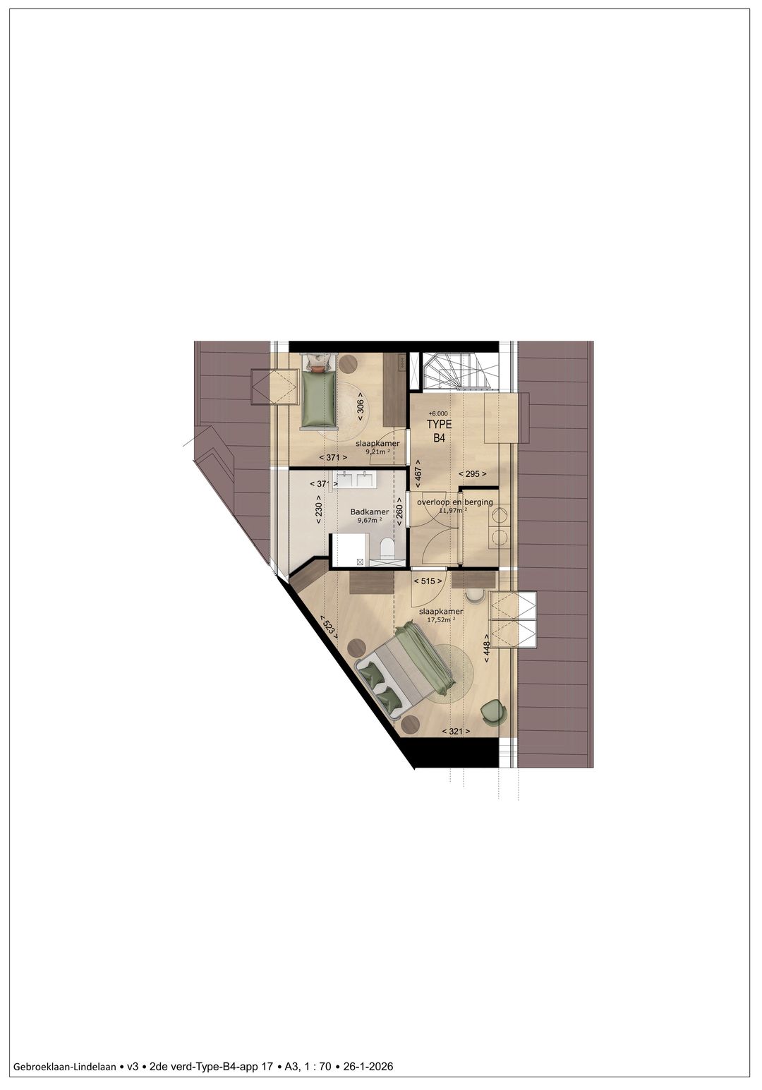 Foto 7 van Lindelaan Appartement (Bouwnr. 17)