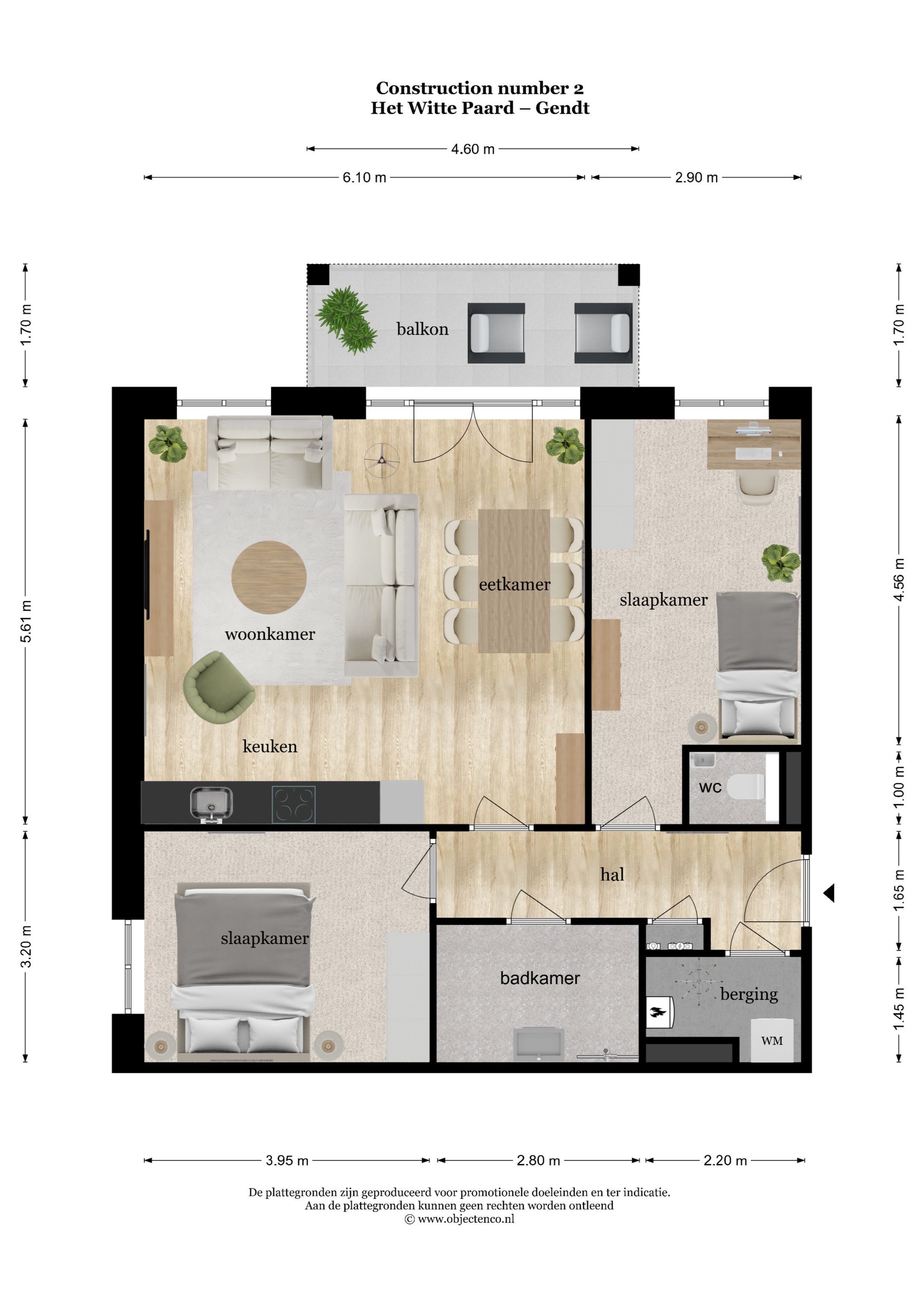 Foto 3 van A (Bouwnr. 1)