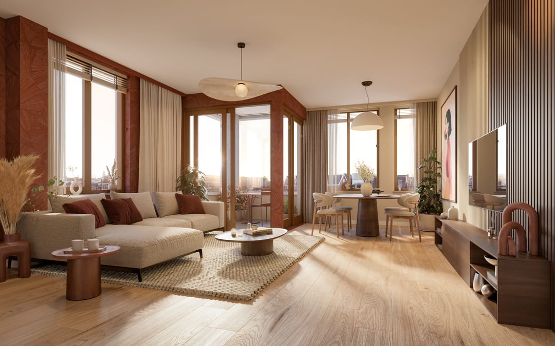 Foto 2 van Appartement 2e verdieping | 2.3 (Bouwnr. 6)