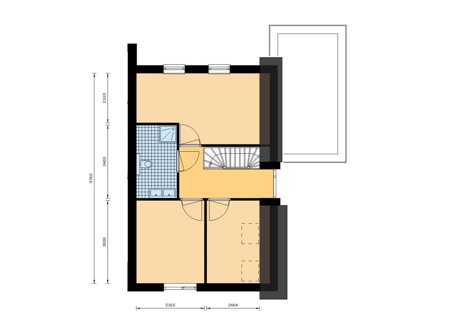 Foto 19 van Halfvrijstaande woning (Bouwnr. 48b)