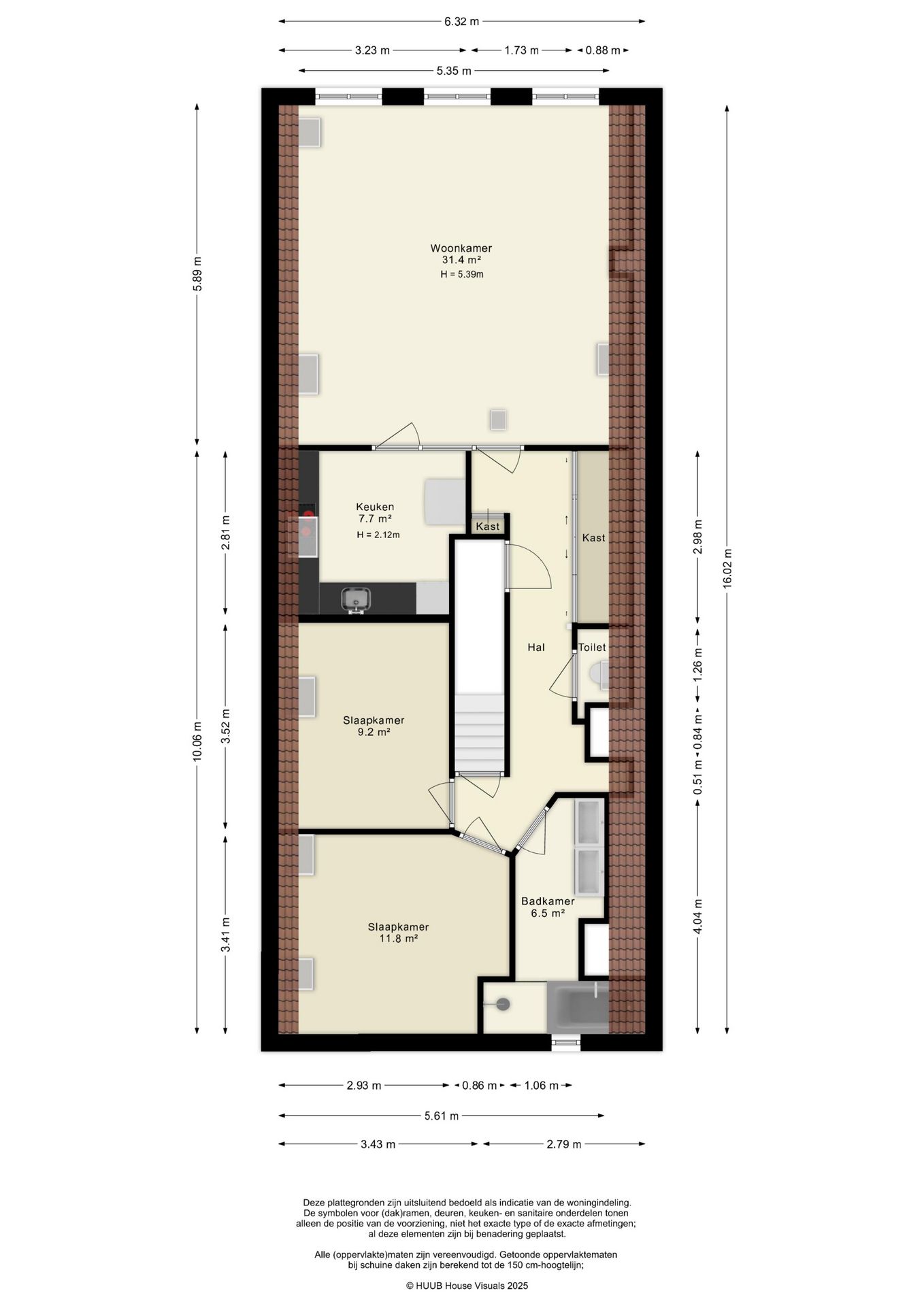 Luxurious Apartment in Monumental Building in the Heart of Den Bosch — 33