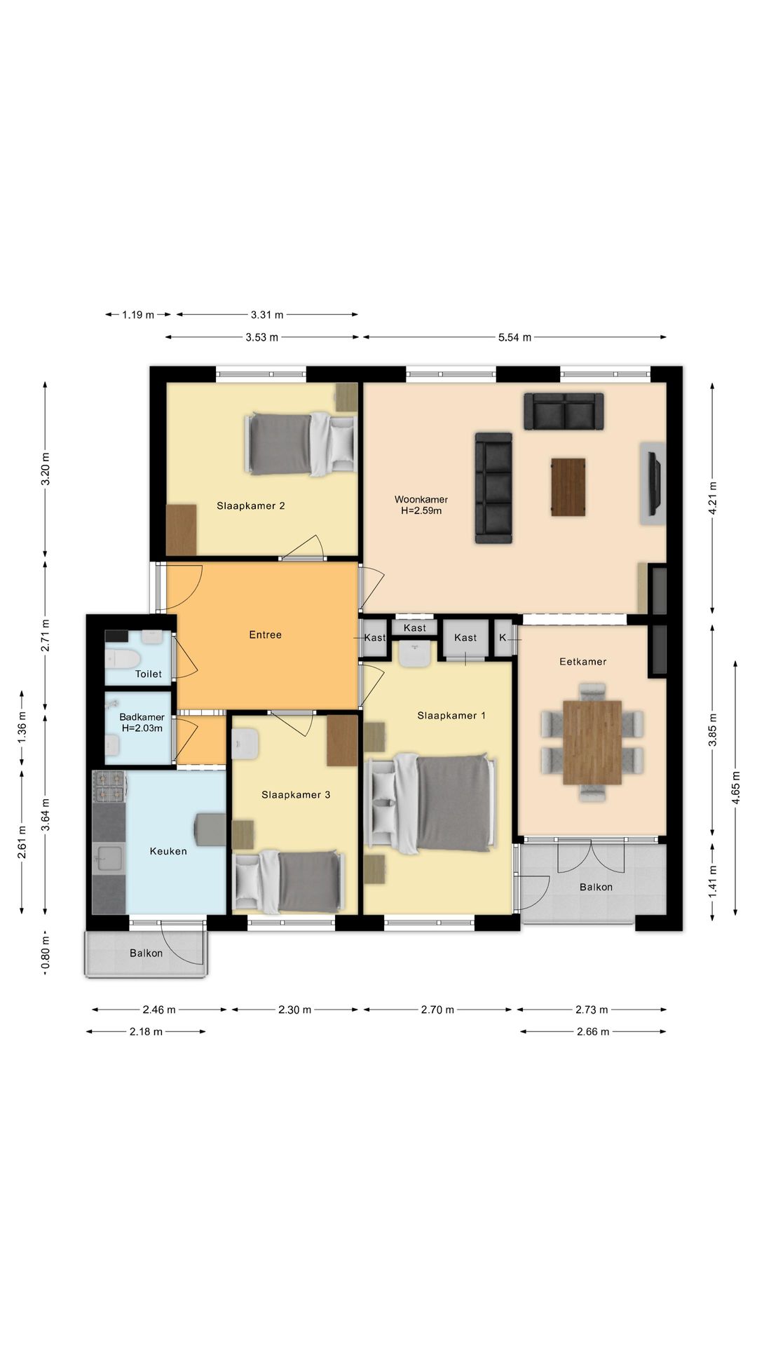 Photo 26 of Mgr. Frenckenstraat 24-B