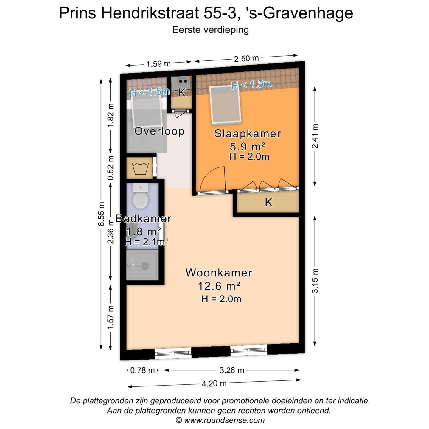 Photo 34 of Prins Hendrikstraat 55-3