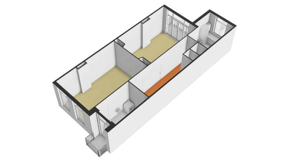 Characteristic double upper house with private entrance and balconies in Amsterdam Oud-Zuid — 29