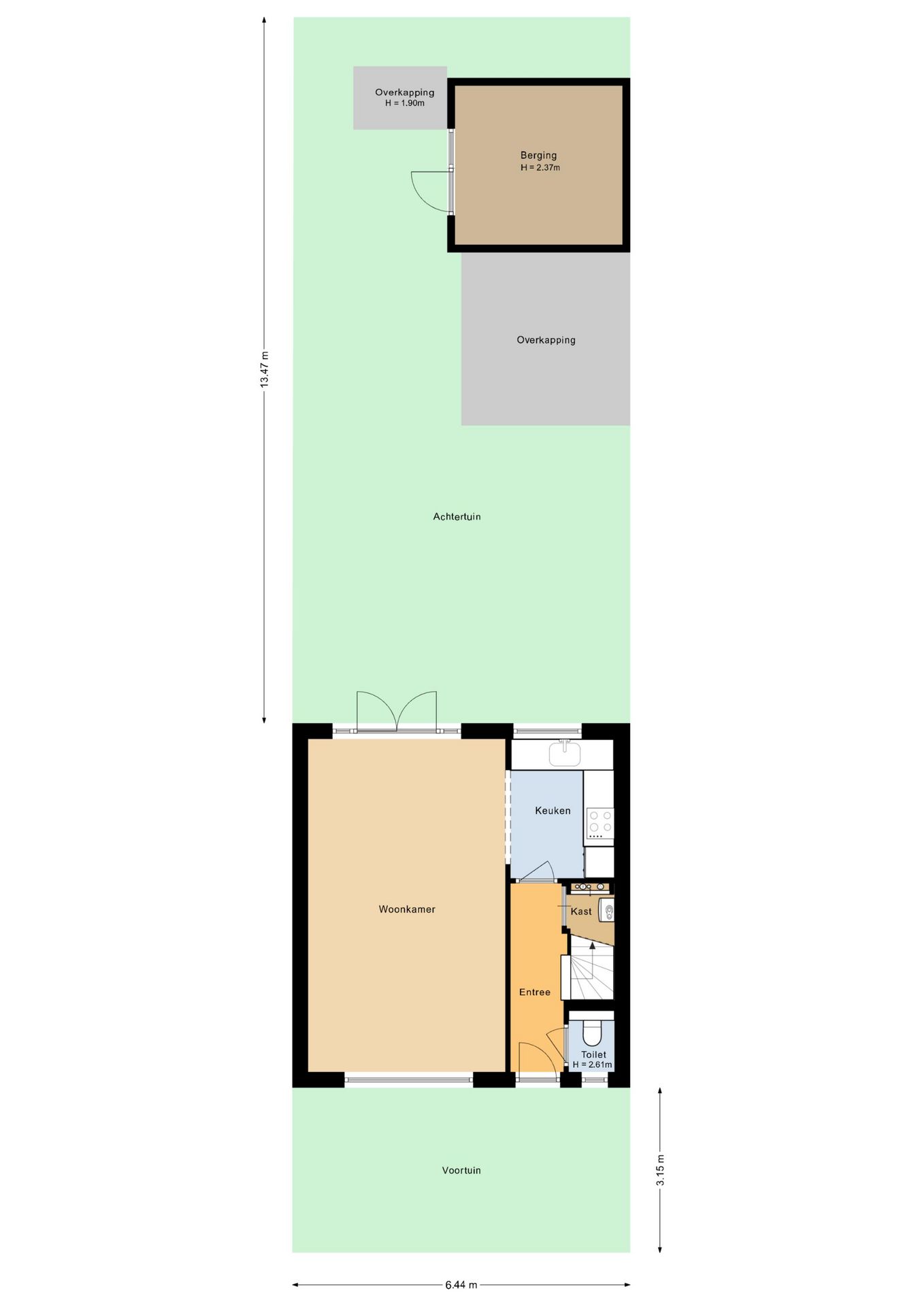 Move-in ready family home with new kitchen and sunny south-facing garden in Amersfoort — 43